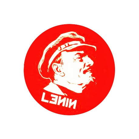Chapa Comunista Rostro Lenin