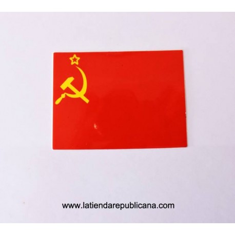 Pegatina Comunista Bandera URSS