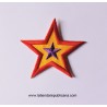 Parche Estrella Tricolor