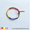 Pulsera republicana artesanal