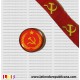 Pin Comunista Redondo insignia laureada