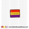 Pin bandera ¡No pasarán!