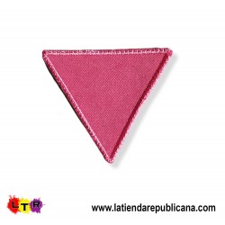 Parche Triángulo Rosa