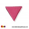 Parche Triángulo Rosa
