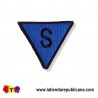 Parche Triángulo Azul "Spanier"