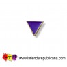 Pin Triángulo Morado