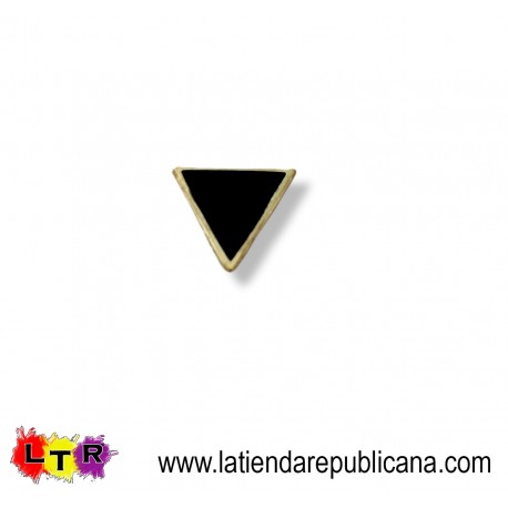 Pin Triángulo Negro