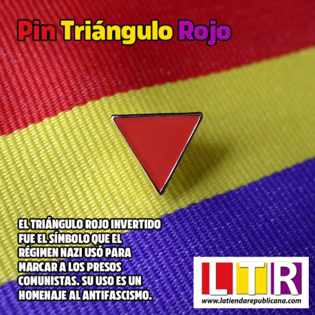 Pin Triángulo Rojo