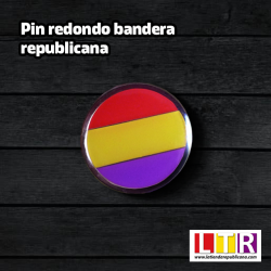 Pin Redondo Bandera Republicana