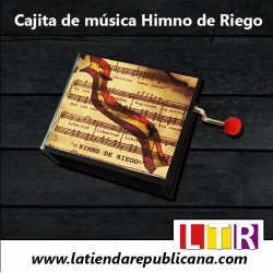 Cajita de música Himno de Riego
