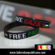 Pulsera de silicona "Free Palestina"