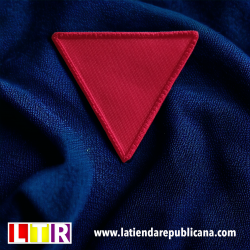 Parche Triángulo Rojo