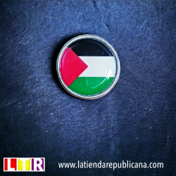 Pin Bandera Palestina Redondo