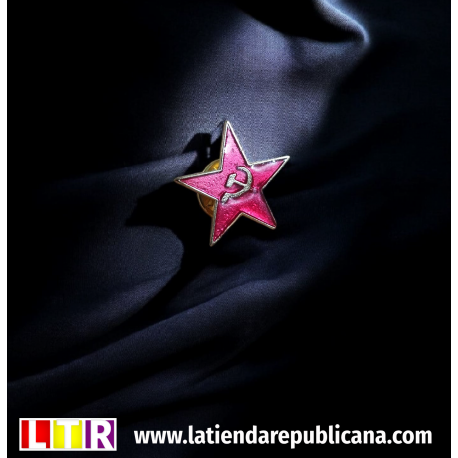 Pin divisa soviética.