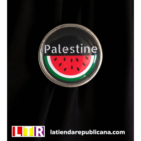 Pin Redondo Palestina Libre