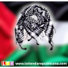 Pañuelo "Kufiya" Palestino Blanco/Negro