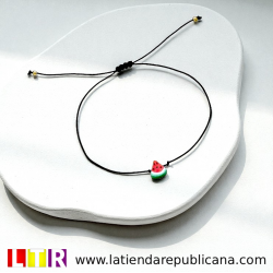 Pulsera Hilo Sandía