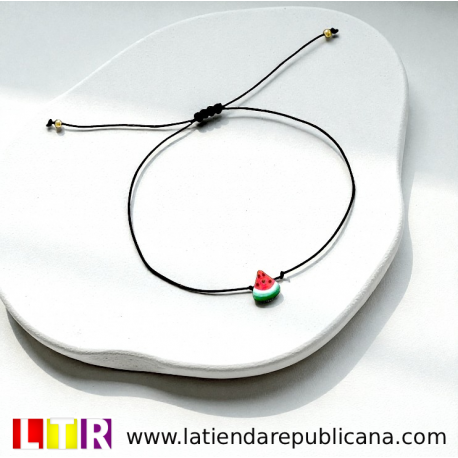 Pulsera Hilo Sandía