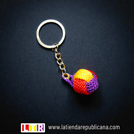 Llavero Republicano Bola Trenzada