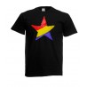 Camiseta Estrella Republicana Negra