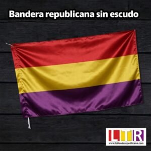 Bandera Republicana sin Escudo
