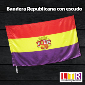 Bandera Republicana con Escudo