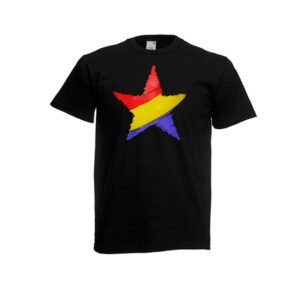 Camiseta Negra Estrella Republicana
