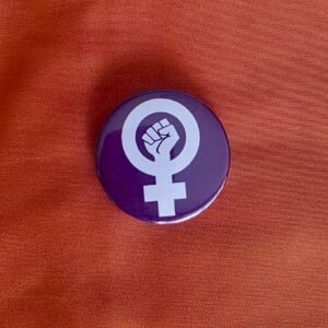 Chapa Símbolo feminista