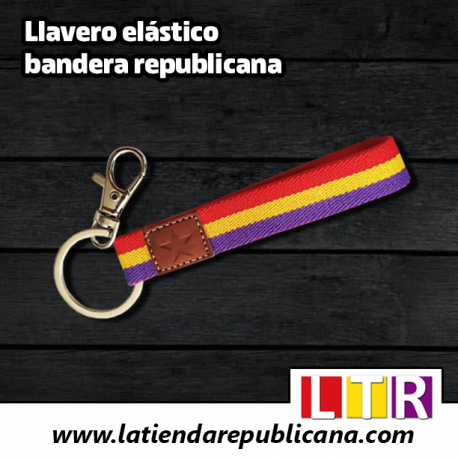 Llavero Elástico Bandera Republicana