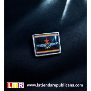 Pin rectangular insignia aviación republicana.