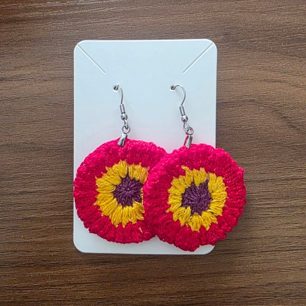 Pendientes Artesanales Republicanos Escarapela 1