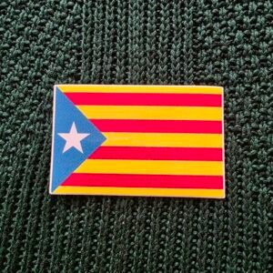 Pegatina Bandera Estelada Catalana