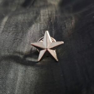 Pin Estrella Plateada Comandante