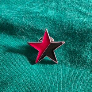 Pin Estrella Anarco-Sindicalista