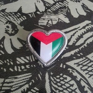 Pin Corazón Palestino